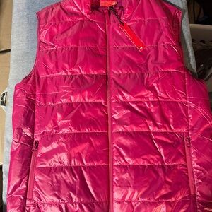 Redvanly Men's Fuchsia Vest. XL. NWT